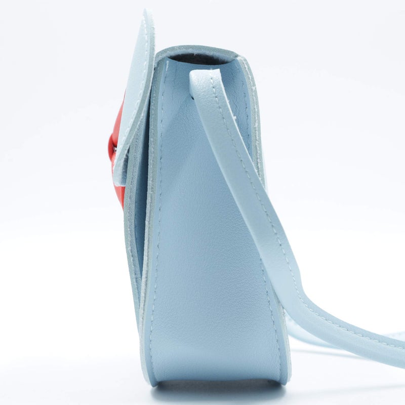HXQ Little Mouse Ear Bow Crossbody Purse,PU Shoulder Handbag for Kids Girls Toddlers(Blue) - Image 3